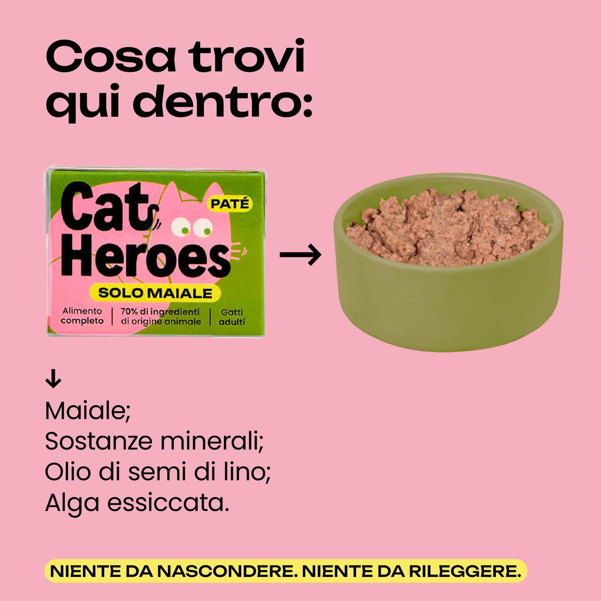 Cat Heroes | Maiale 95g