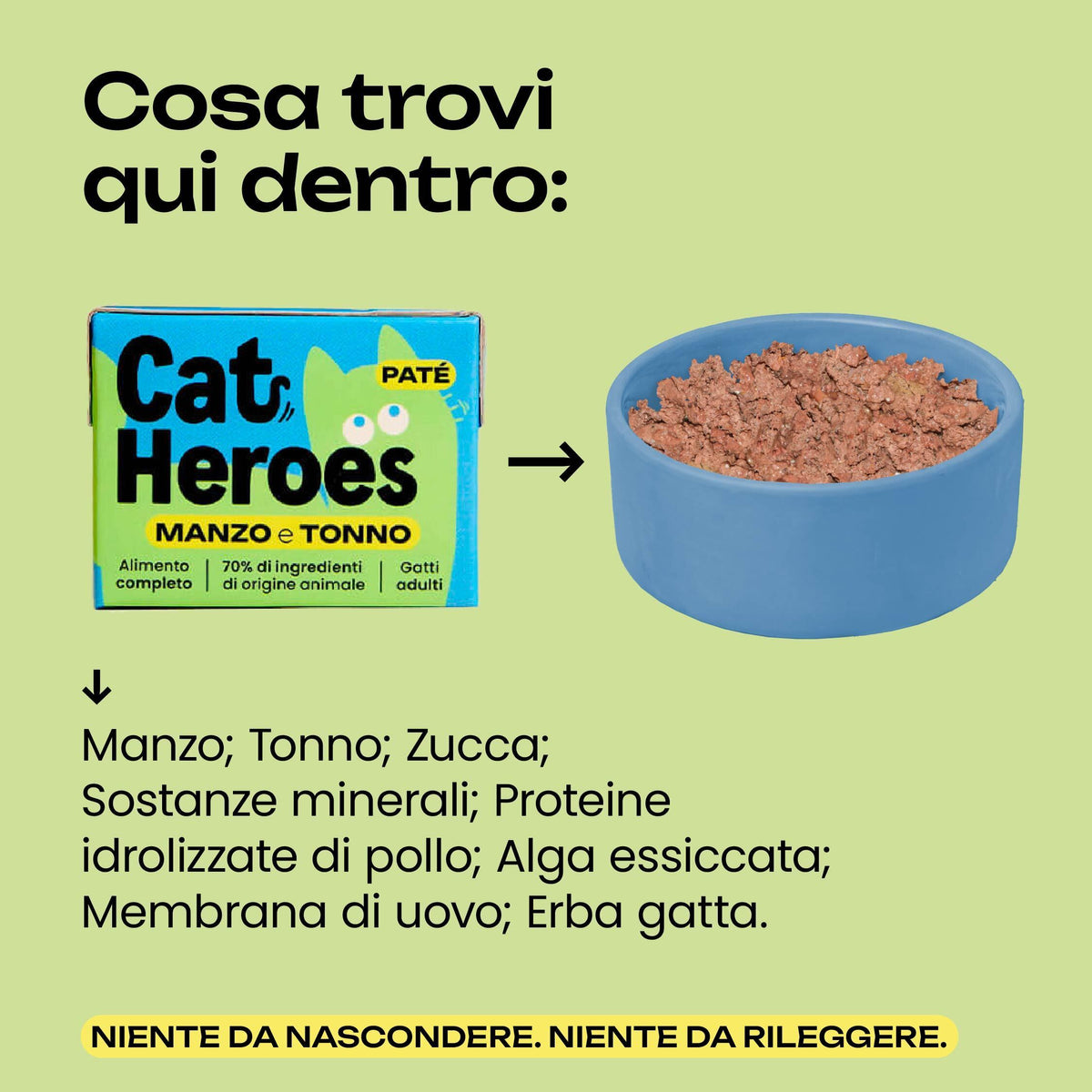 Cat Heroes | Manzo e Tonno 95g