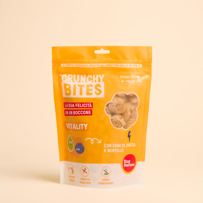 Crunchy Bites Vitality | mirtillo e semi di zucca