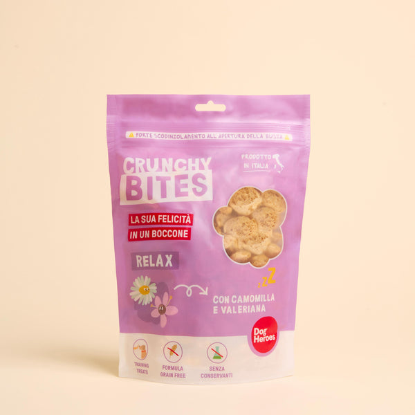 Crunchy Bites Relax | valeriana e camomilla