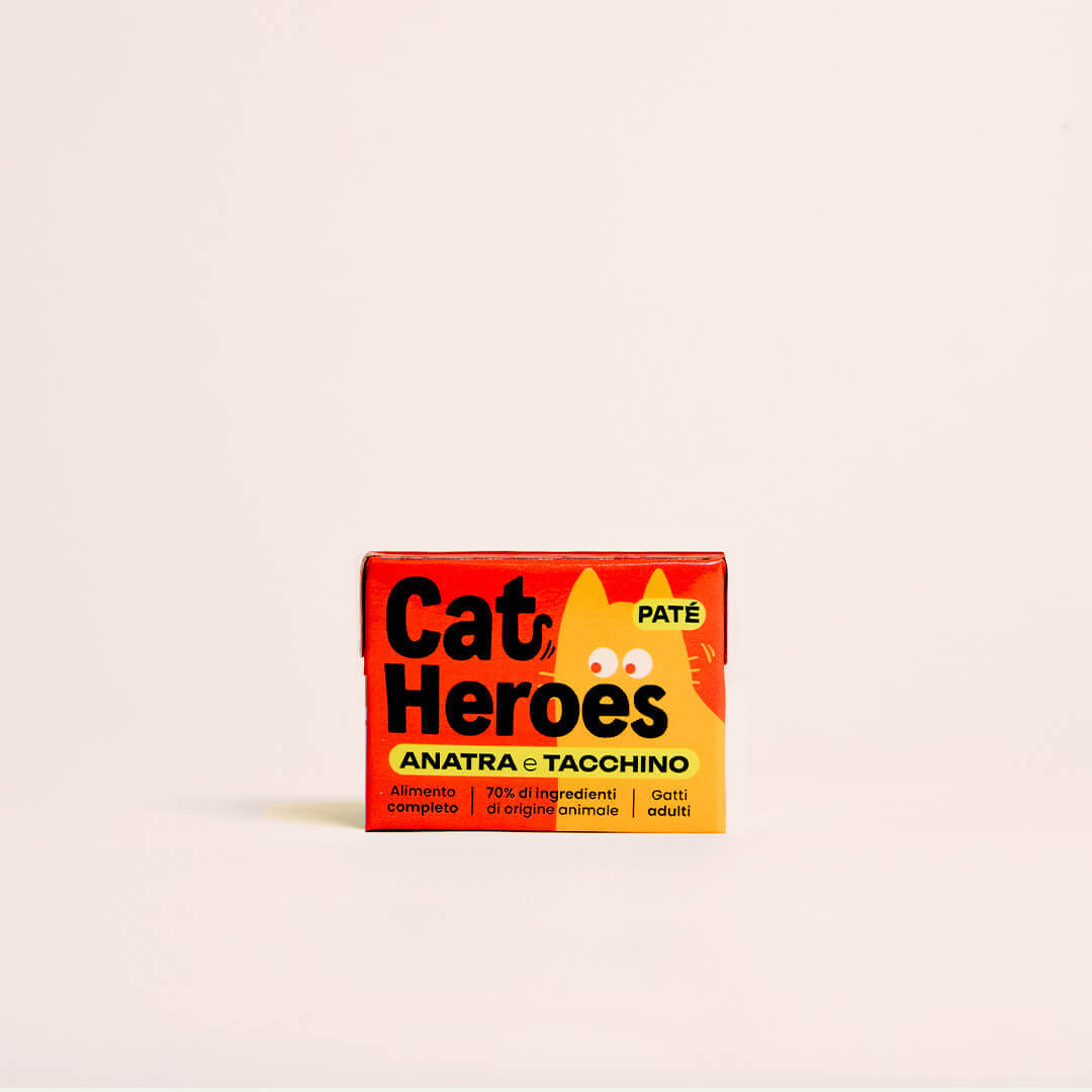Multipack Cat Heroes | Anatra e Tacchino 95g