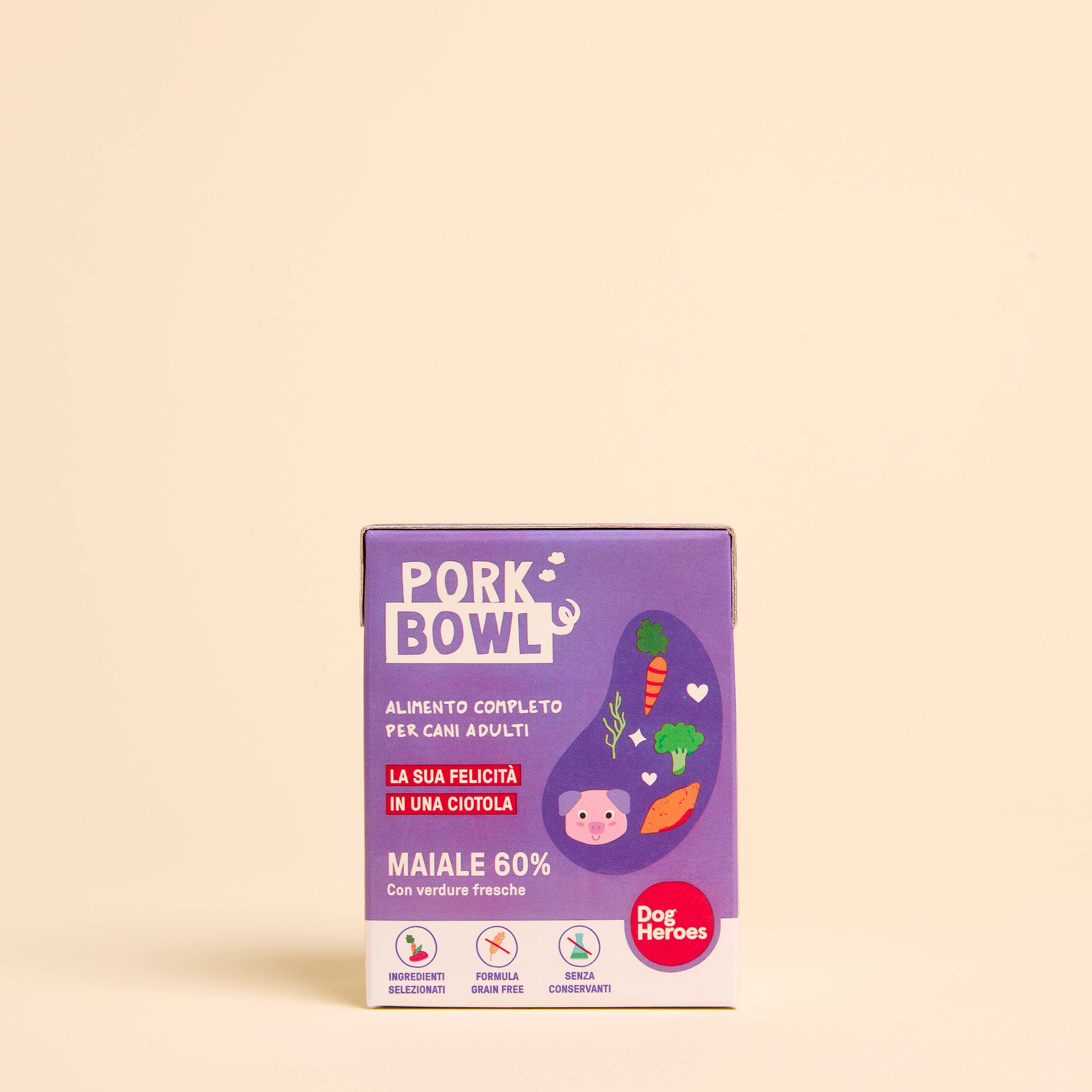 Multipack Pork Bowl | Cibo fresco da dispensa