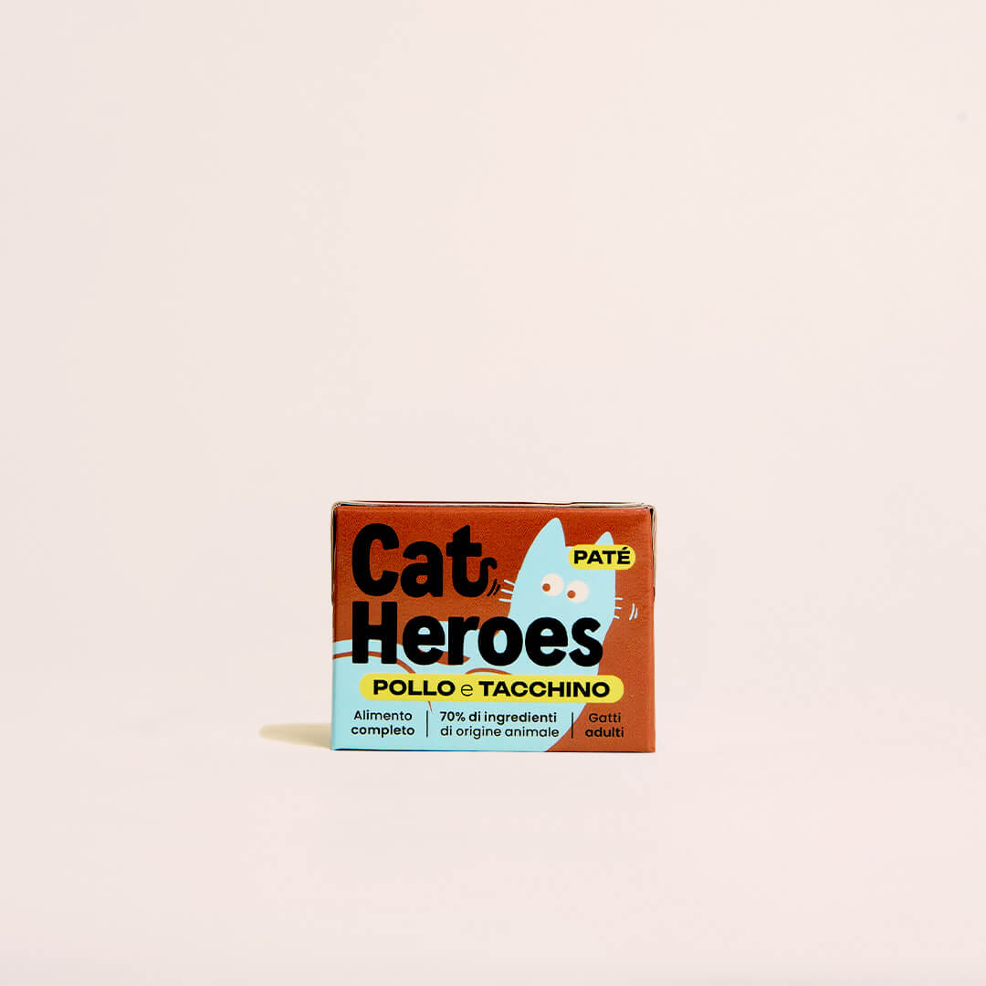 Cat Heroes | Pollo e Tacchino 95g